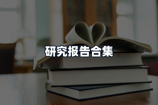 研究报告合集